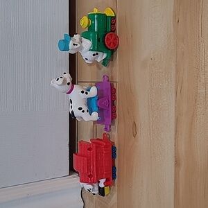 3 McDonald's Happy Meal 102 Dalmatians train toys from 2000